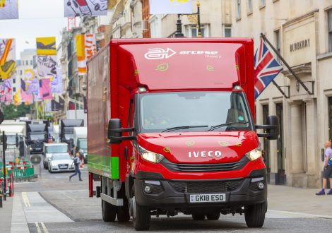The IVECO Daily NP will make deliveries to Arcese’s luxury retail customers in central London.