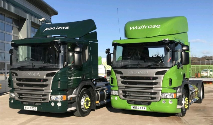 Waitrose Gas Truck with Aerodyne AMK