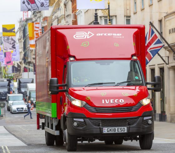 The IVECO Daily NP will make deliveries to Arcese’s luxury retail customers in central London.